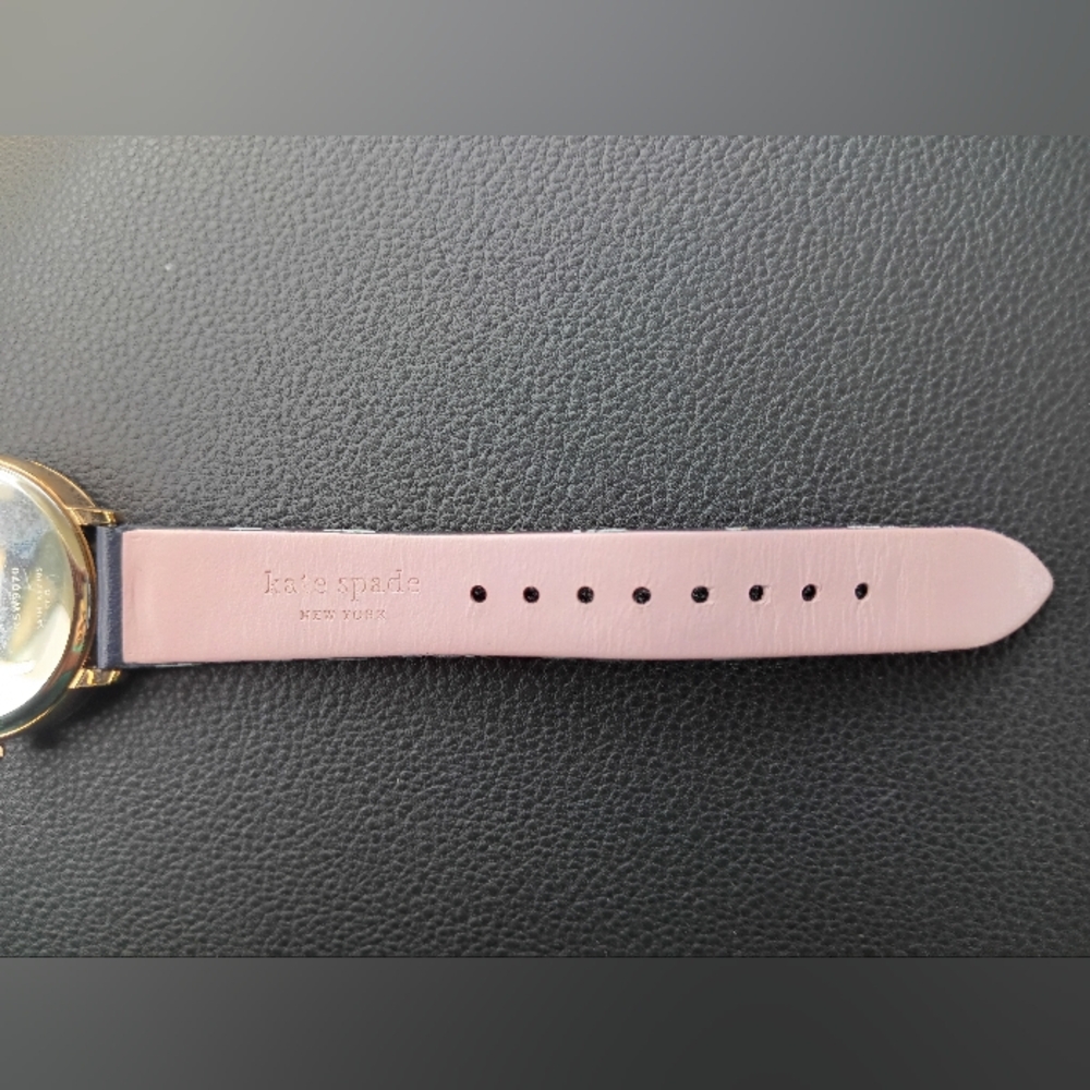 Kate Spade Blue Floral Watch with Gold Accents - Picture 8 of 11